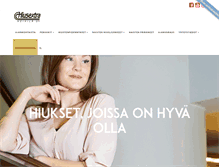Tablet Screenshot of hiusextra.fi